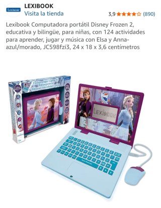 Portátil Educativo Lexibook Frozen 2
