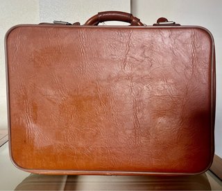 Maletín Vintage Marrón Años 70