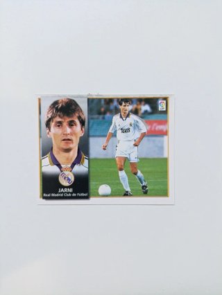 Cromo Jarni coloca Real Madrid 98/99