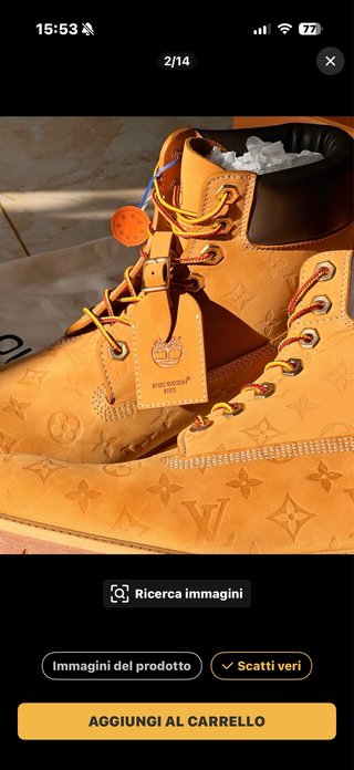 Timberland x Louis Vuitton Stivali Marrone