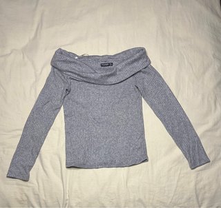 Jersey Stradivarius Gris Talla S
