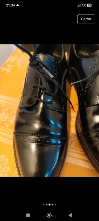 Zapatos Oxford Negros