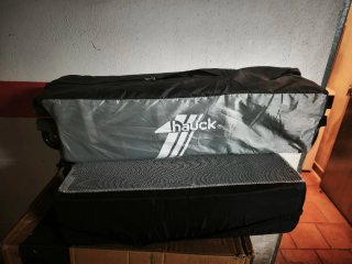 Cuna de viaje Hauck con colchón