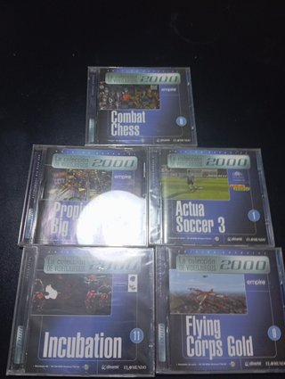 Colección Videojuegos 2000 - 5 Juegos PC