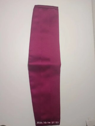 Fajín ajustable unisex burdeos