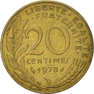 20 Céntimos Francia 1978