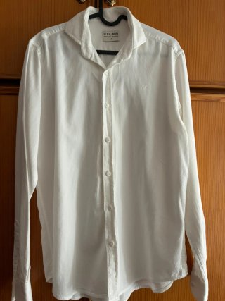 Camisa Blanca Silbon Talla M