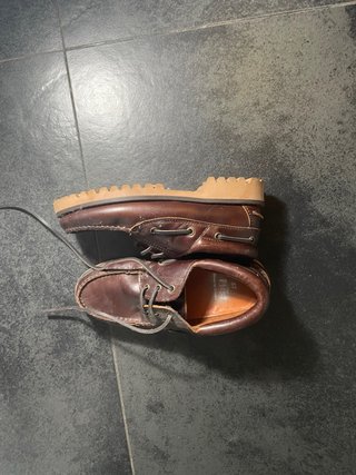 Náuticos de piel talla 37