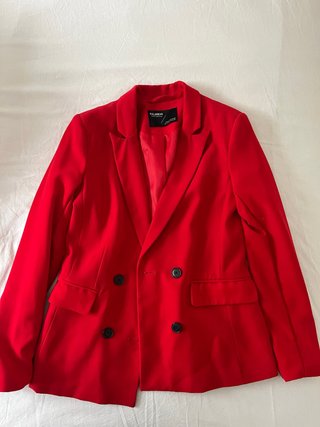 Blazer Pull&Bear Rojo