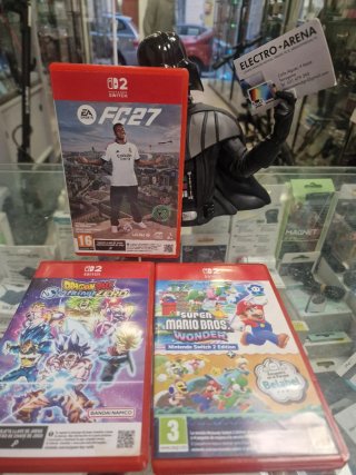 Giochi Nintendo Switch: EA Sports FC 27, Dragon Ball, Mario
