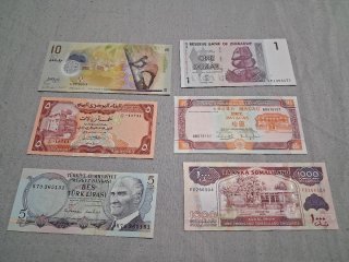 Lote Billetes del Mundo