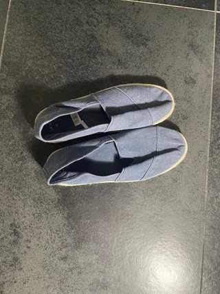 Alpargatas Azules Talla 42