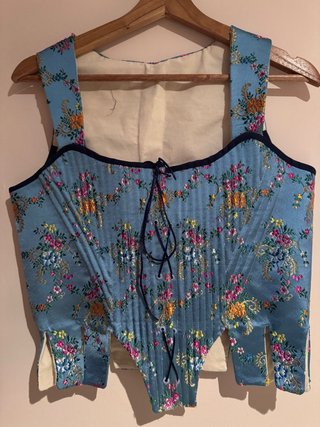 Justillo Fallera Huertana Brocado Floral