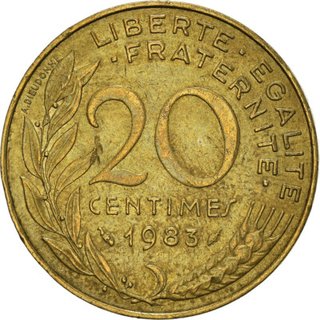 20 Céntimos Francia 1983