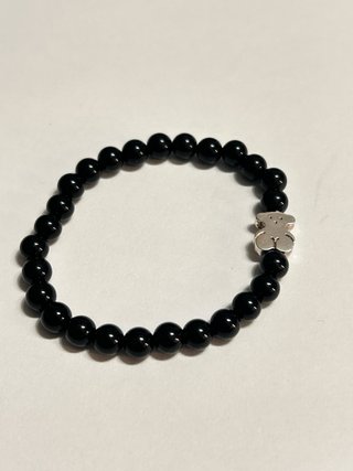 Pulsera TOUS Sweet Dolls Plata y Ónix