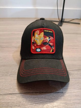 Gorra Iron Man Marvel Negra