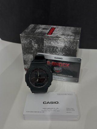 Casio G-SHOCK GA-2100-1A1 Negro