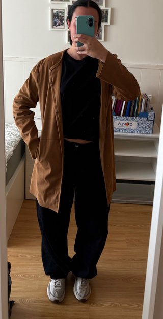 Chaqueta ante marrón