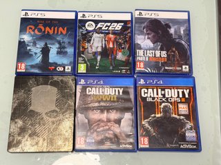 PACK 6 JUEGOS PS5