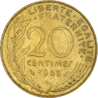 20 Céntimos Francia 1985