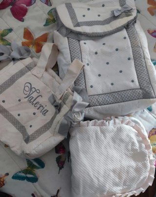 Conjunto carrito bebé personalizado