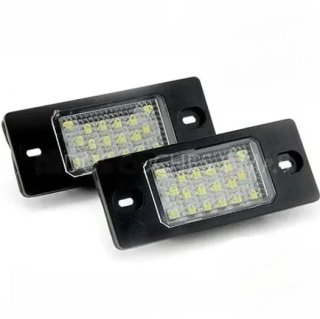 Luces LED matrícula Porsche y VW plafones