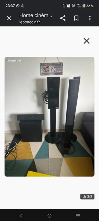 Home Cinema Samsung HT-TXQ120