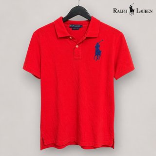 Polo Ralph Lauren Big Pony Rojo Talla L