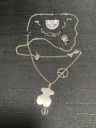 Conjunto de Joyas Tous de Acero