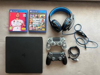 Pack PS4 Slim 1TB + Juegos y Accesorios
