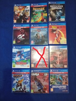 Lote 11 Juegos PS4 (PlayStation 4)