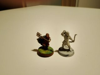Figuras Legolas y Gimli