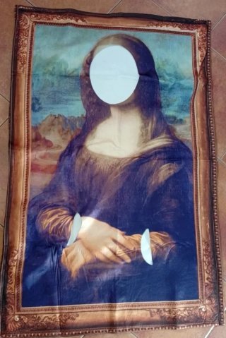Disfraz Cuadro Mona Lisa NUEVO Talla S-M