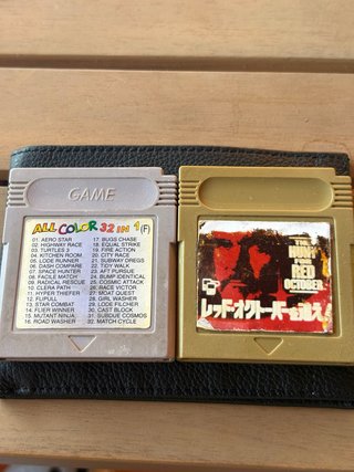 Pack 2 Cartuchos Juegos Game Boy Color (Falsos)