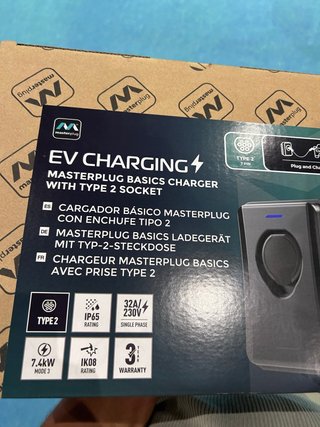 Cargador EV Masterplug Type 2