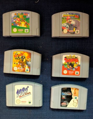 Lote 6 juegos N64 PAL