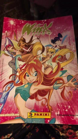 Álbum Panini Winx Club, vintage.