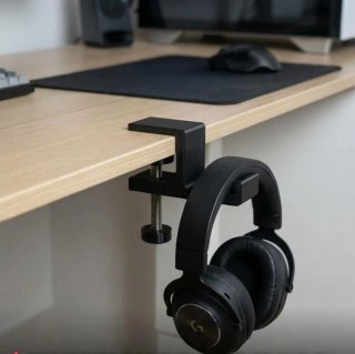 Soporte de Mesa con Rosca para Auriculares Gaming