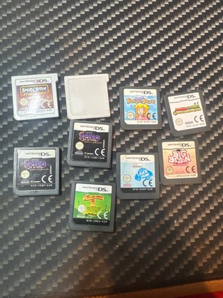 Lote 9 Giochi Nintendo DS e 3DS