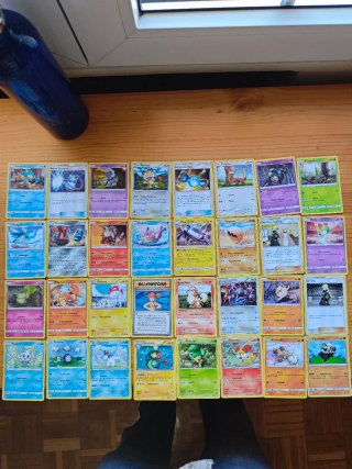 Lote 32 Cartas Pokémon Pre-2020 Italiano Usado