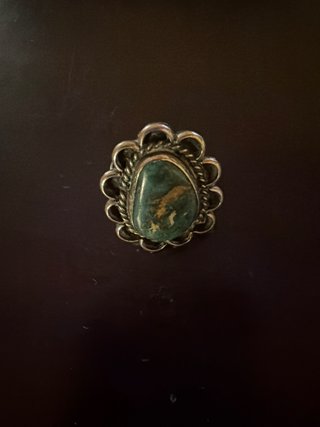 Anillo de Plata con Piedra Turquesa