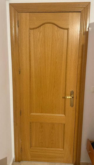 Puerta Interior de Roble Completa
