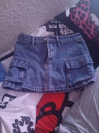 Falda vaquera Shein Talla XS