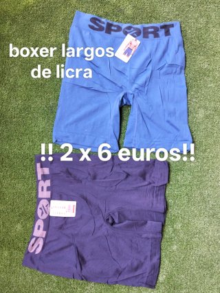 Pack 2 Boxer Largos de Licra