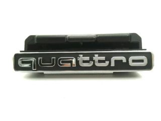 Emblema Audi Quattro parrilla delantera
