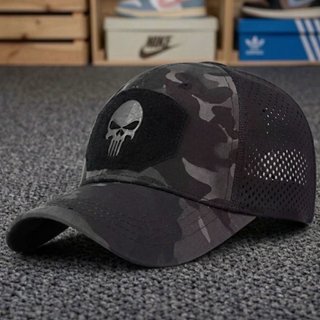 Gorra Militar Estilo Punisher