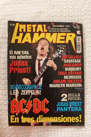 Revista Metal Hammer Nov.1997