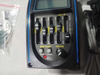 Previo ecualizador LC-5 para guitarra