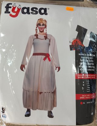 Disfraz Muñeca Siniestra Fyasa Talla M