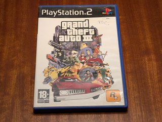 GTA Grand Theft Auto III - PS2